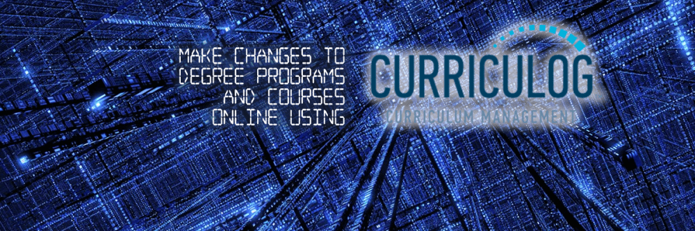 Make changes to degree programs and courses online using Curriculog